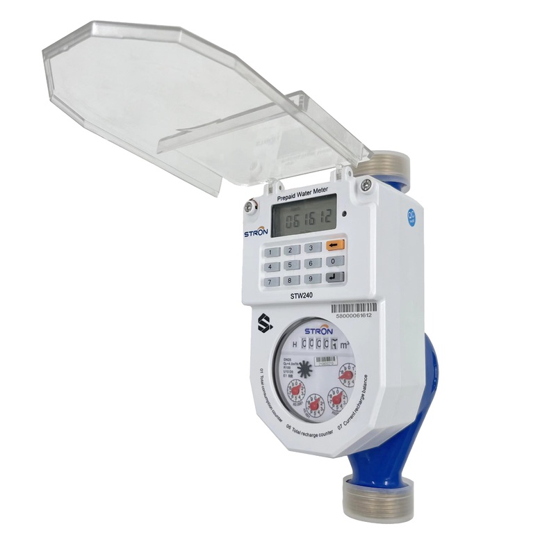 Geri Dönüşsüz Vanalı Ön Ödemeli / Faturalı Akıllı Elektronik Su Sayacı