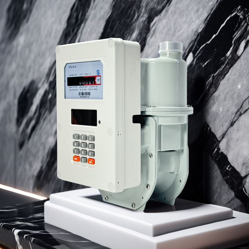 G1.6/G2.5/G4 LORA İletişim LPG Ev içi STS Akıllı Elektronik Ödeme öncesi gaz sayacı