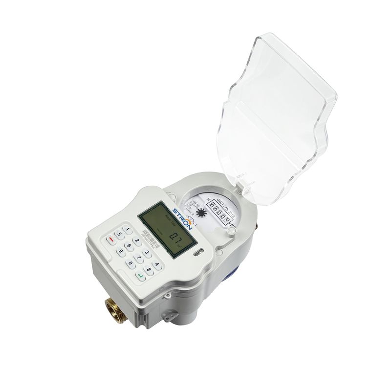 DN15/DN20/DN25 Giriş Ön Ödemeli Su Sayacı, Stronpay Satış Sistemi ve Metreküp Ölçü Birimi ile