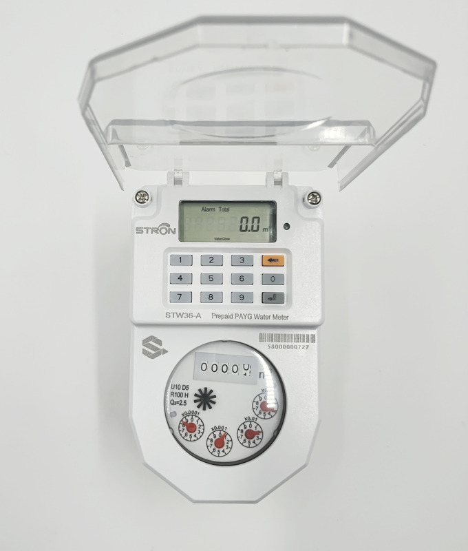 Highly Prepaid Water Meter for Measuring The Water Consumption DN15/DN20/DN25 7.8 Velocity Of Flow