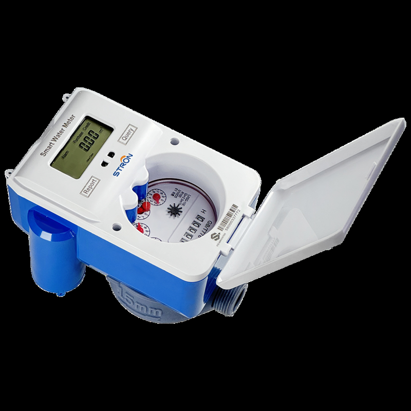 Yüksek Entegre STS Akıllı Su Sayacı Çalışma Basıncı ≤1.6Mpa Soğuk Su Sayacı, Su Tüketimi Yönetimi İçin