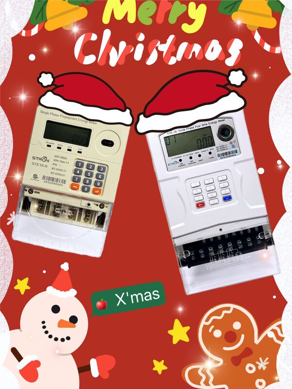 WiFi STS Standart AMI Alipay Ödeme Seçenekleri Entegre Çözümleri ile Üç Fazlı Akıllı Ölçücü