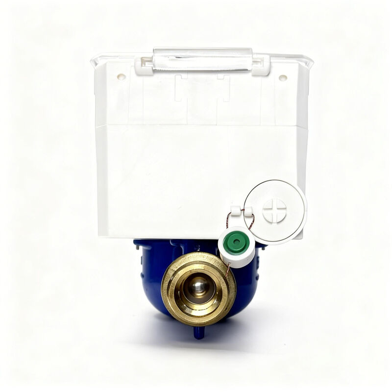 Otomatik kesme ve IP68 su geçirmezli konut kullanımı için STS Ön ödemeli Klavye Akıllı Su Ölçü DN15/DN20/DN25