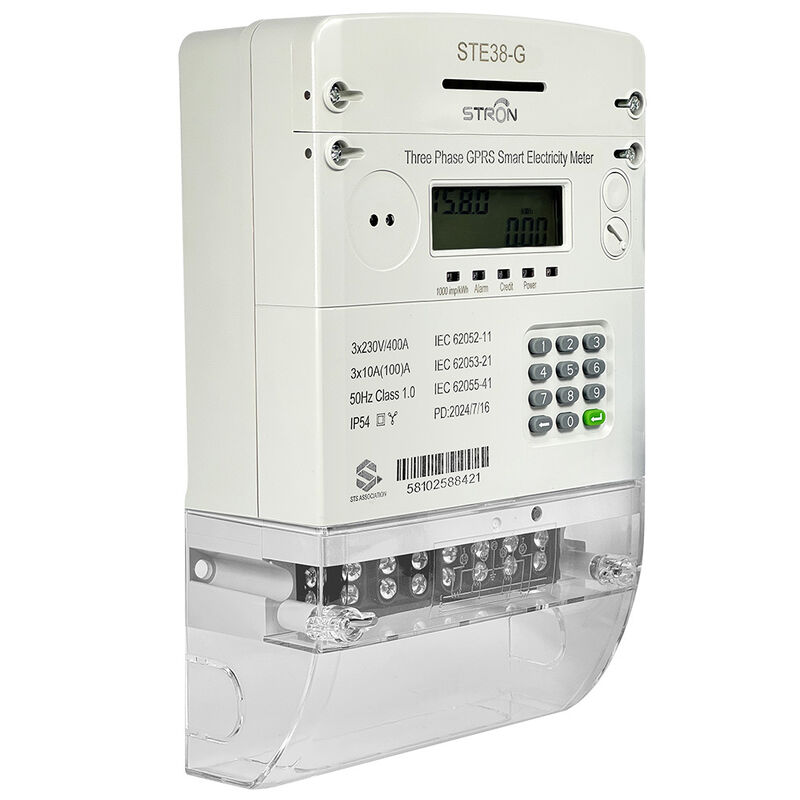 Ön ödeme yeteneğine sahip akıllı üç metrelik elektrik sayacı test ekipmanları Enerji izleme ve fatura çözümlerini sağlar