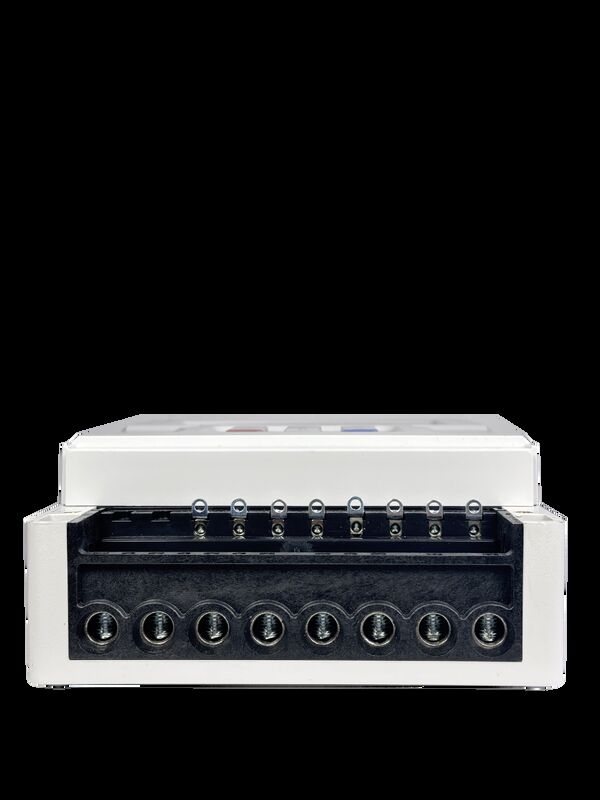 üç fazlı bölünmüş tip ön ödemeli elektrik sayacı RF iletişim modülü uzaktan işlevsellikleri destekler