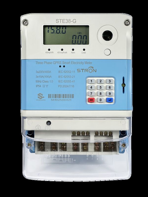 Ön ödeme yeteneğine sahip akıllı üç metrelik elektrik sayacı test ekipmanları Enerji izleme ve fatura çözümlerini sağlar