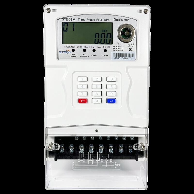 Uyumlu performans ve dayanıklılık sağlamak için uluslararası IEC ve ISO standartlarına uygun olarak tasarlanmış akıllı önceden ödemeli elektrik sayaçları