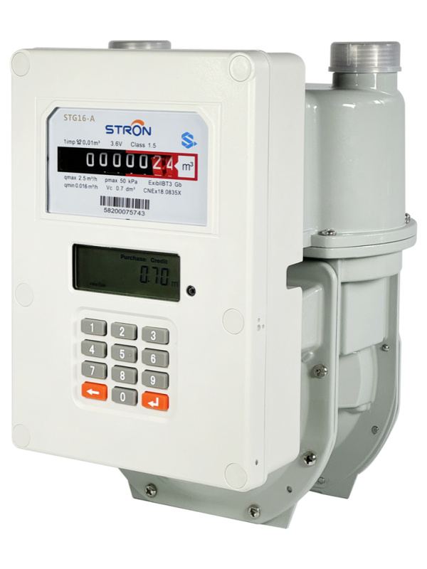 Smart Gas Meter digital metering solution offering real time monitoring and enhanced control over commercial gas consumption