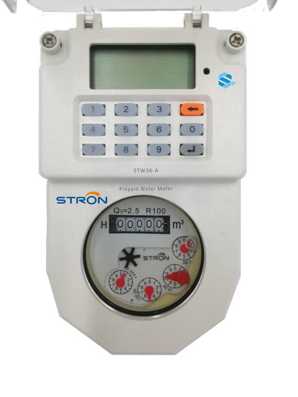 STW36-A DN15 Stron STS Standart Tuş Takımı TOKEN Şarjlı Ön Ödemeli Pirinç Su Sayacı Hotsale
