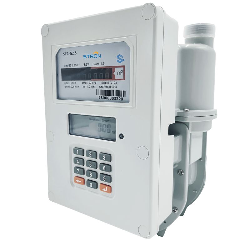 STS 2.5m3 / H 1.2L Alüminyum Kasa ile Taşınabilir Gaz Akış Ölçer
