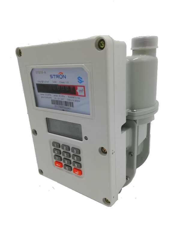 G1.6/G2.5/G4 LORA İletişim LPG Ev içi STS Akıllı Elektronik Ödeme öncesi gaz sayacı