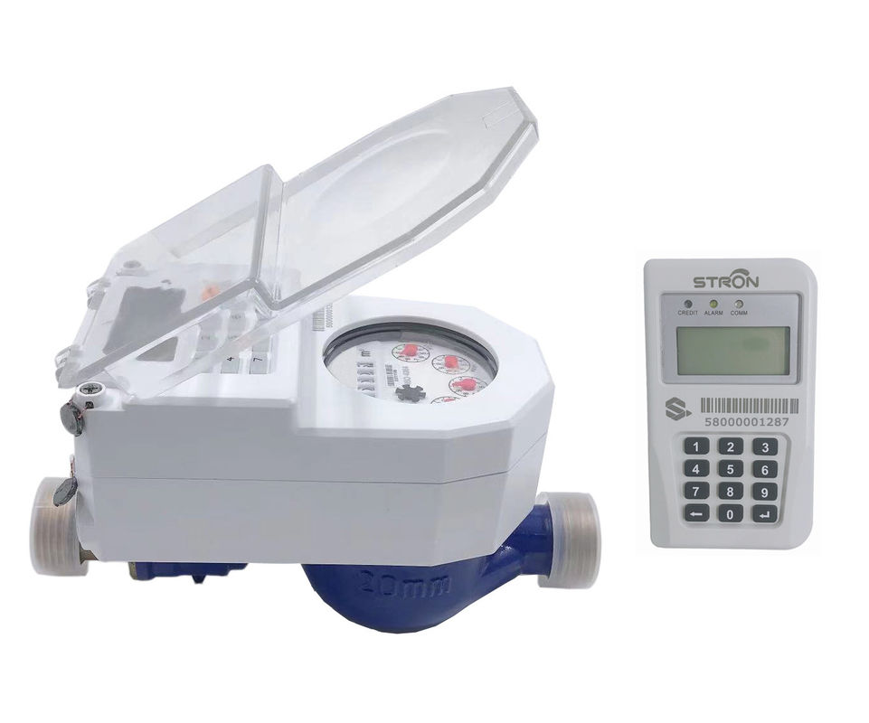 Geri Dönüşsüz Vanalı Ön Ödemeli / Faturalı Akıllı Elektronik Su Sayacı