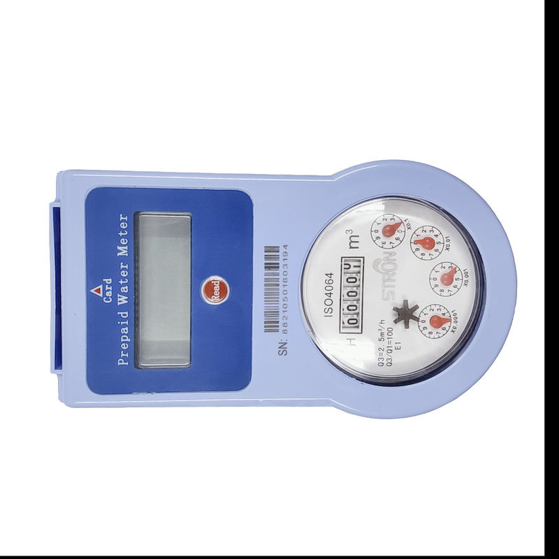 IP68 IC Kart Tipi Ön Ödemeli Su Sayacı Elektronik Vana Kontrollü