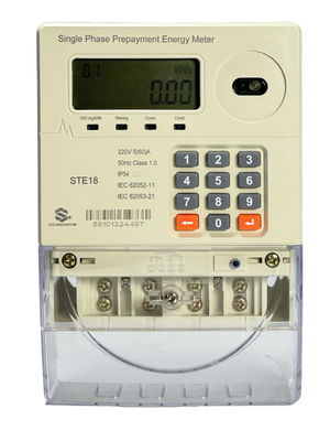 Elektrik güç ölçer Akıllı Elektrik ölçer 50-60Hz Adli Frekans Mobil Ödeme Destek ve AC/DC Güç Tedarik Akıllı Tasarımı ile
