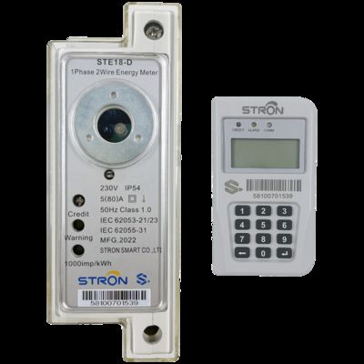 2G ve 4G Ağ Uyumlu Akıllı Ön Ödemeli Elektrik Sayacı Elektrik Tüketimini Ölçmek İçin Nihai Çözüm