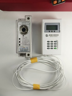 Akıllı Ön ödemeli elektrik sayacı 100A IP54 Su geçirmez tek fazlı
