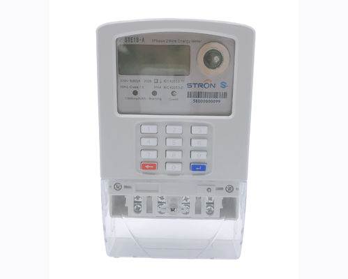 Stron STS Standart Ön Ödemeli Tuş Takımı Tek Fazlı Elektrik Ölçümü Ölçer Hotsale