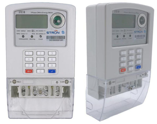 Tek Fazlı DLMS Akıllı Ön Ödemeli Elektrik Sayacı