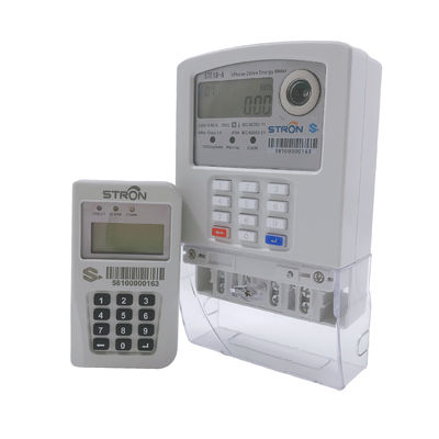 STS Standart Ön Ödemeli Bölünmüş Tuş Takımı LORA-RF modüllü Tek Fazlı Akıllı Enerji Ölçer