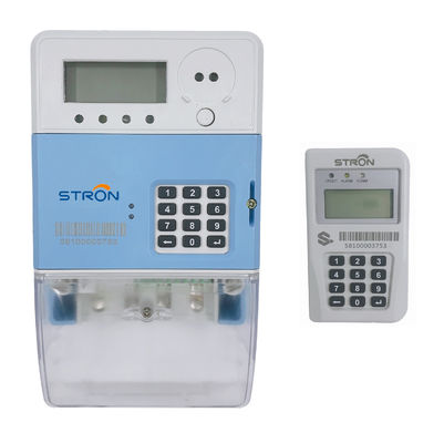 230V Kablosuz Ön Ödemeli Enerji Ölçer, 60HZ Tek Fazlı Elektronik Enerji Ölçer