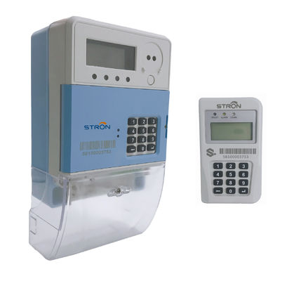 ISO 9001 Tek Fazlı Kwh Ölçer, 80mA Ön Ödemeli Güç Akıllı Ölçer