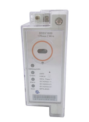STS 10V / M Akıllı Ön Ödemeli Elektrik Sayacı, 5A Ev Elektrik Sayacı