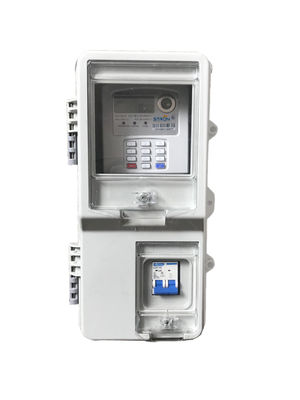 CE ABS Tek Fazlı Elektrik Ölçer Kutusu Kutuplu Ev Elektrikli Cihazlar